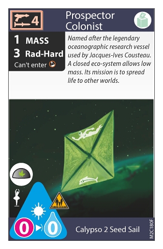 Calypso 2 Seed Sail / Wet-Nano Seed Sail (front)