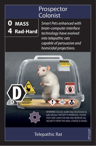 Telepathic Rat / Domesticated Goo (front)