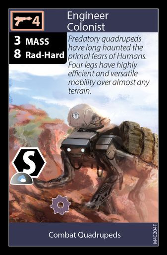 Combat Quadrupeds / Lernaean Warbots (front)