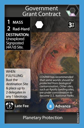 Planetary Protection / Planetary Rail Network (front)