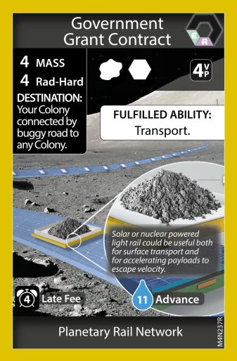 Planetary Protection / Planetary Rail Network (back)
