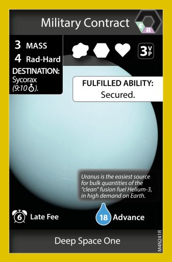 Yarkovsky Research / Deep Space One (back)