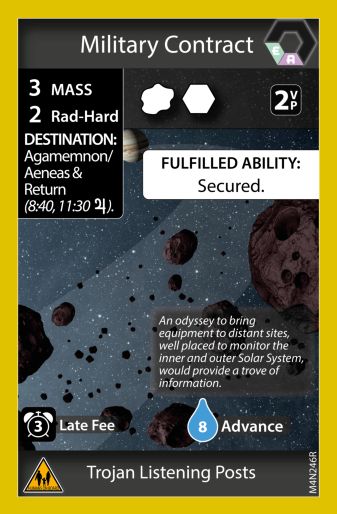 Cancer Research Mission / Trojan Listening Posts (back)