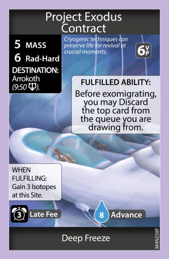 Deep Freeze / Decanting Network (front)