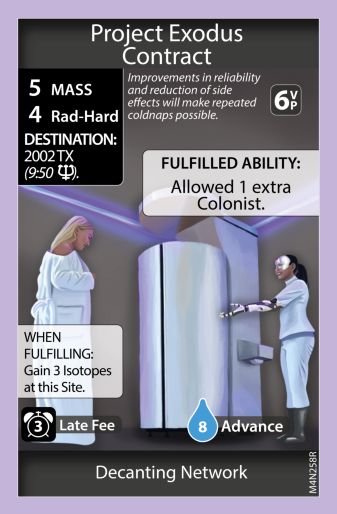 Deep Freeze / Decanting Network (back)