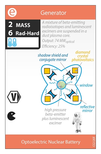 Optoelectric Nuclear Battery / Nuclear-pumped Excimer Flashlamp (front)