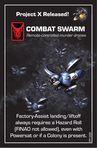 The Station / Combat Swarm (back)
